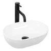 Rea Vasque À Poser Amelia Mini White Oval