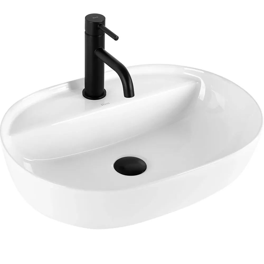 Vasque À Poser|Rea Vasque À Poser Aura 51 White