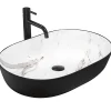 Vasque À Poser|Rea Vasque À Poser Cleo 61 /Aiax Black Oval