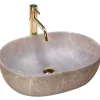 Vasque À Poser|Rea Vasque À Poser Lara- Nablatowa Beige Oval
