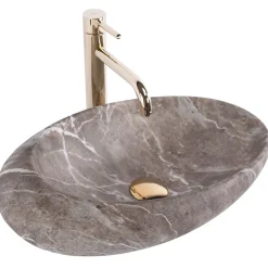 Rea Vasque À Poser Roxy B Stone Nature Grey Oval