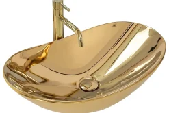 Vasque À Poser|Rea Vasque À Poser Royal Gold Oval