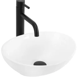 Vasque À Poser|Rea Vasque À Poser Sofia Mini White Oval