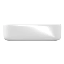 Vasque À Poser|Sanizéo Vasque à poser rectangulaire en céramique blanc brillant L48xl37xProfondeur 13cm - SANIZEO Vesta.