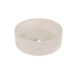 Vasque À Poser|Homesight Vasque à poser ronde béton beige Ø37 x H.12 cm Balte