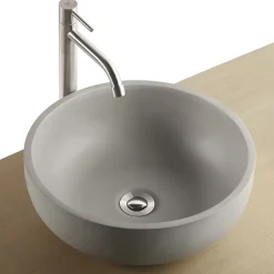 Vasque À Poser|Homesight Vasque à poser ronde béton allégé Kult