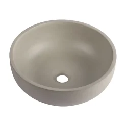 Vasque À Poser|Homesight Vasque à poser ronde béton allégé Kult