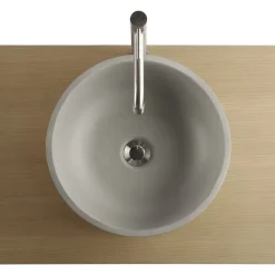 Vasque À Poser|Homesight Vasque à poser ronde béton allégé Kult