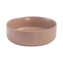 Homesight Vasque à poser ronde céramique terracotta mat Ø36 x H.12 cm Romeo
