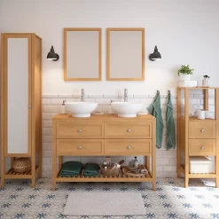 Vasque À Poser|GoodHome Vasque à poser ronde céramique blanche Nura