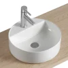 Vasque À Poser|Homesight Vasque à poser ronde céramique blanc Kalvin