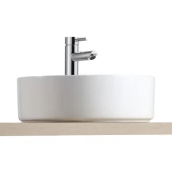 Vasque À Poser|Homesight Vasque à poser ronde céramique blanc Kalvin