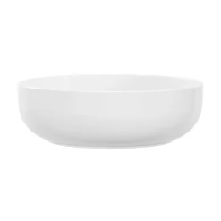 Vasque À Poser|GoodHome Vasque à poser ronde céramique blanc brillant Cavally
