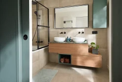 Vasque À Poser|GoodHome Vasque à poser ronde en céramique blanche Ø41.5 cm Ondava