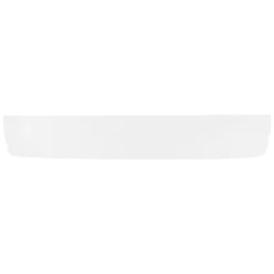 Ml-Design Vasque a poser ovale blanc en ceramique lavabo pour salle de bain 800x400x120 mm