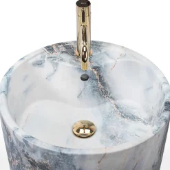 Rea Vasque Autoportante Anya Granit Matt Grey Round