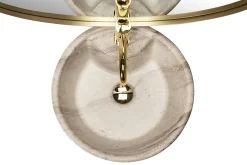Rea Vasque Autoportante Blanka Natural Matt Beige Round