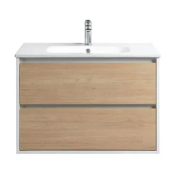 Bain-Bain Vasque céramique 80Cm KALI -