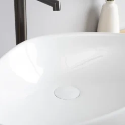 Wanda Collection Vasque en céramique à poser Travis 59cm