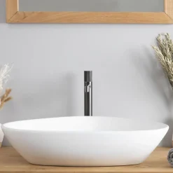 Wanda Collection Vasque en céramique à poser Travis 59cm