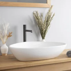 Wanda Collection Vasque en céramique à poser Travis 59cm