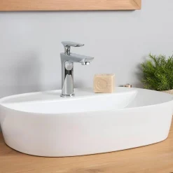 Vasque À Poser|Wanda Collection Vasque en céramique avec plage Bahia 50cm