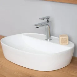 Vasque À Poser|Wanda Collection Vasque en céramique avec plage Bahia 50cm