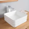 Vasque À Poser|Wanda Collection Vasque en céramique carré Trooper 39cm