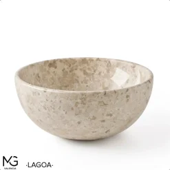 MG Valencia Vasque en marbre naturel LAGOA 35x35x15 cm