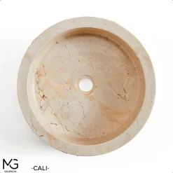 MG Valencia Vasque en marbre naturel CALI 40x40x15 cm
