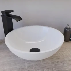 Cuisibane Vasque ronde à poser TREND - Blanc brillant