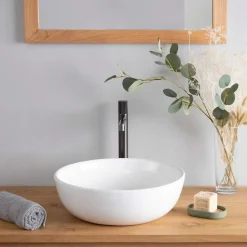 Vasque À Poser|Wanda Collection Vasque ronde en céramique Siam 41cm