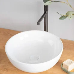 Vasque À Poser|Wanda Collection Vasque ronde en céramique Siam 41cm