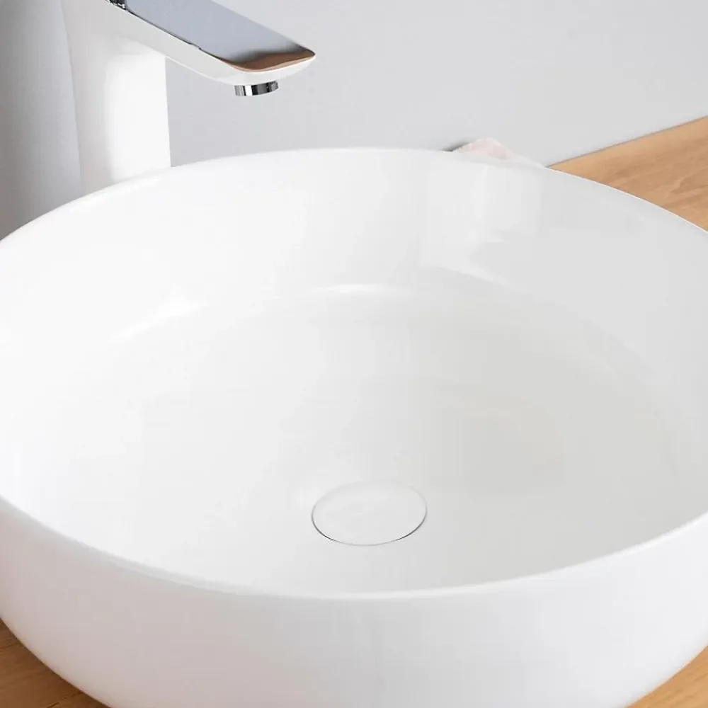 Vasque À Poser|Wanda Collection Vasque ronde en céramique Ipso 45cm