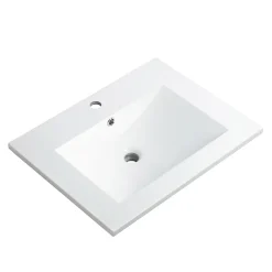 Plan Simple Vasque|Bain-Bain Vasque résine 60Cm NOLAN -