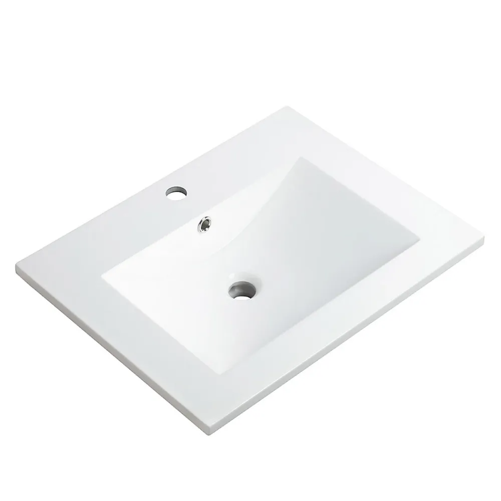 Plan Simple Vasque|Bain-Bain Vasque résine 60Cm NOLAN -