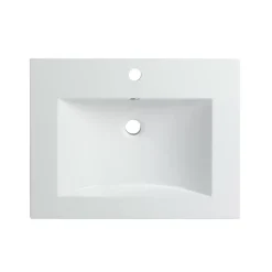Plan Simple Vasque|Bain-Bain Vasque résine 60Cm NOLAN -