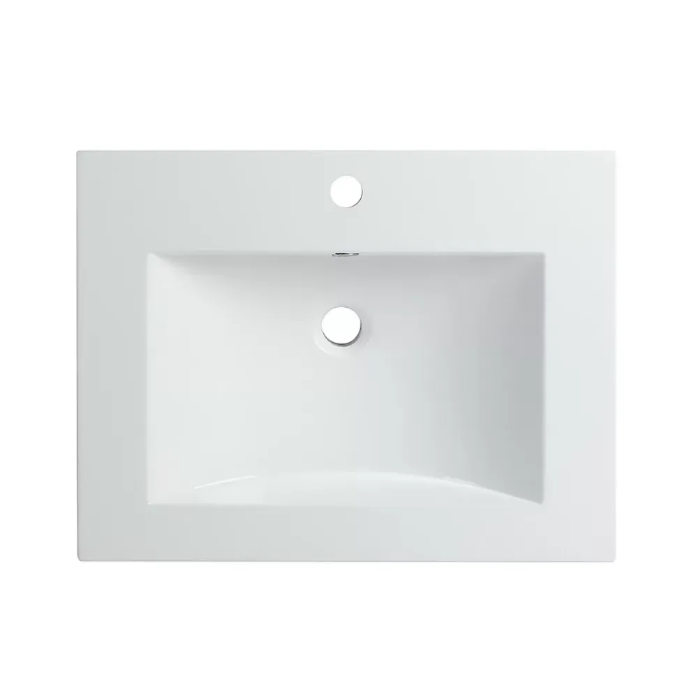 Plan Simple Vasque|Bain-Bain Vasque résine 60Cm NOLAN -