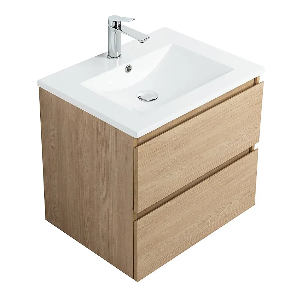 Plan Simple Vasque|Bain-Bain Vasque résine 60Cm NOLAN -