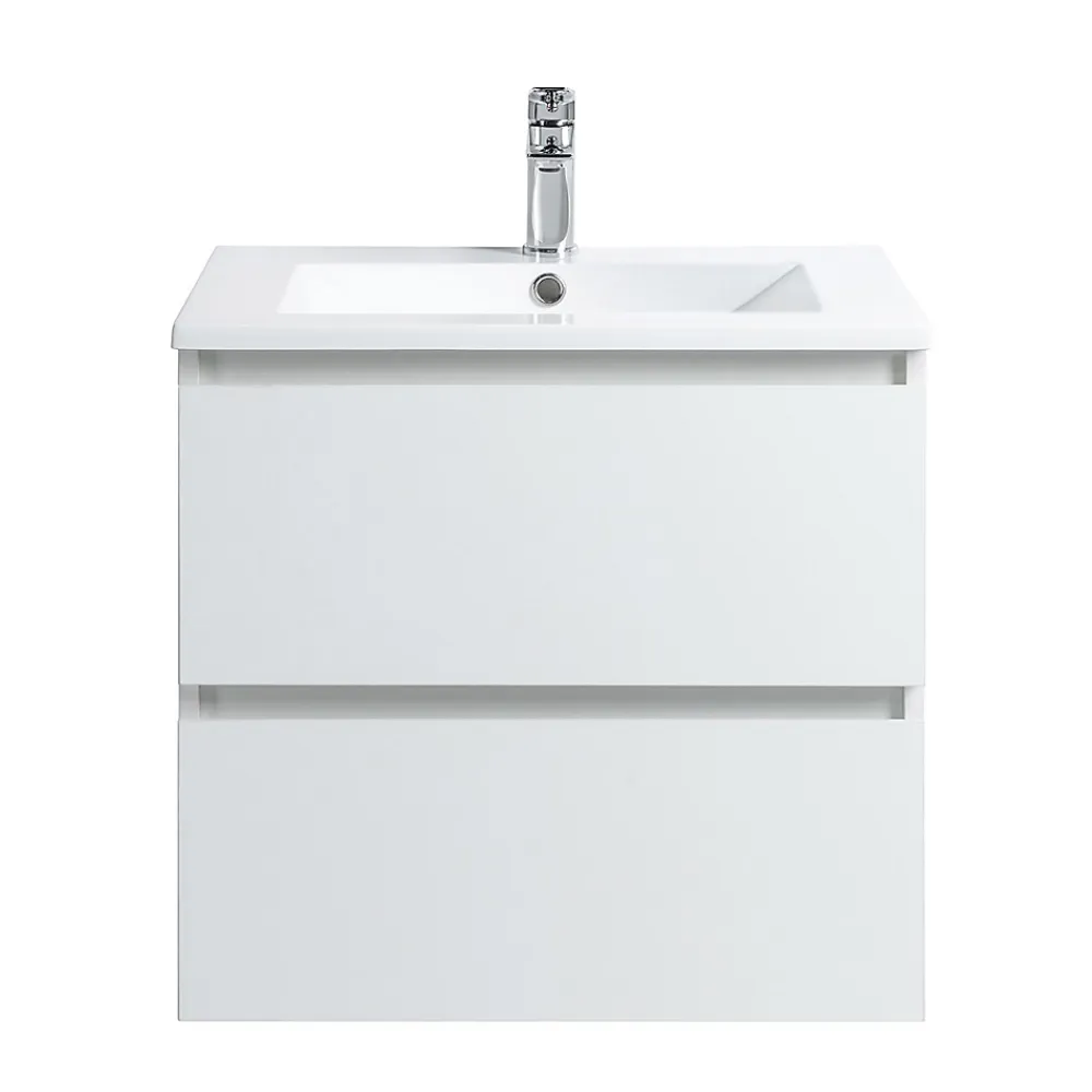 Plan Simple Vasque|Bain-Bain Vasque résine 60Cm NOLAN -