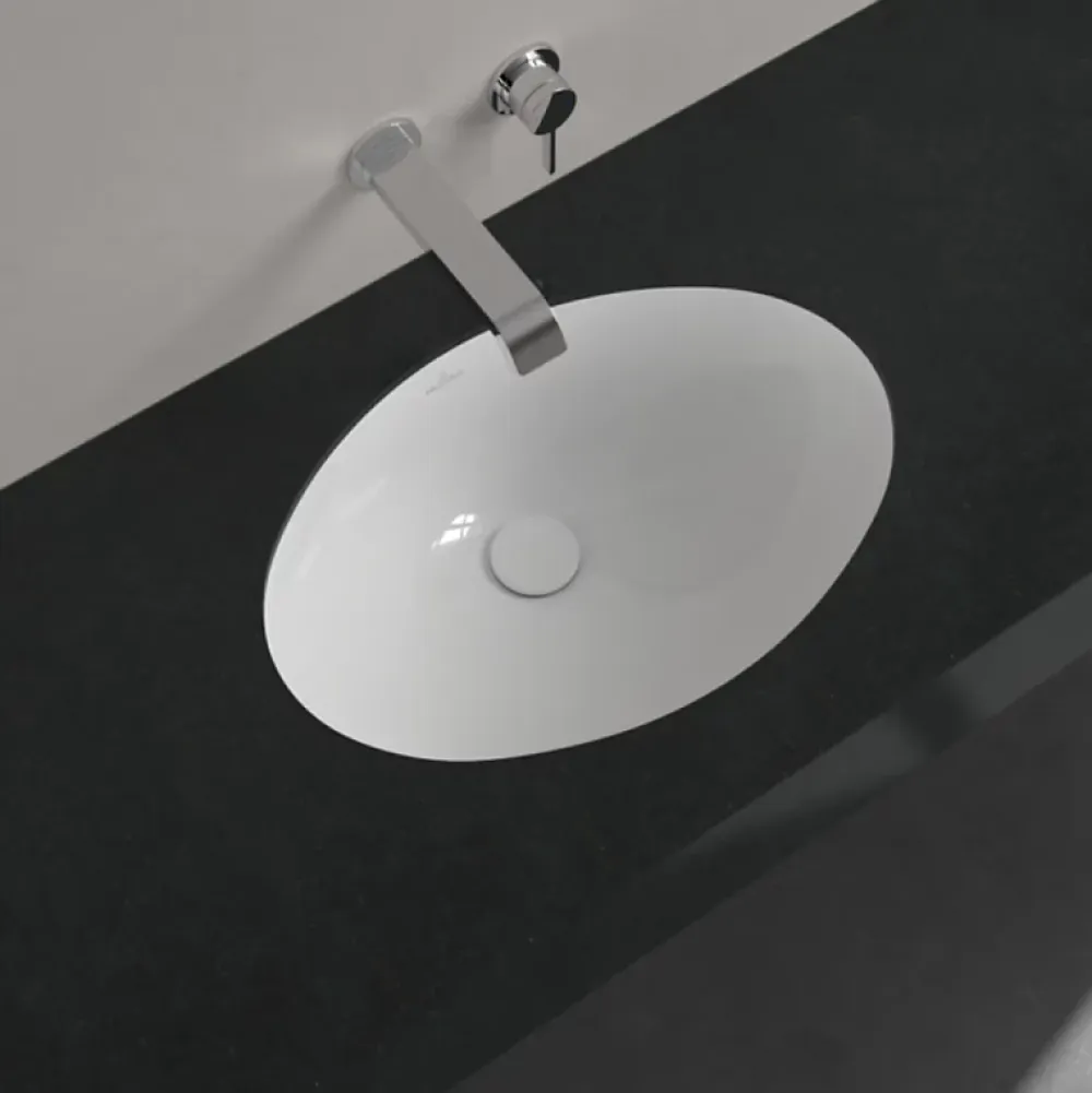 Vasque À Encastrer|Villeroy & Boch Vasque VILLEROY ET BOCH à encastrer par-dessous Evana