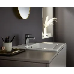 Hansgrohe Vernis Blend Mitigeur de lavabo 70 avec tirette et vidage métallique chromé 71557000