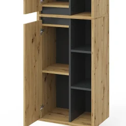 Vicco Armoire de salle de bain Chêne Artisan 50x170cm