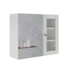 Vicco Armoire de toilette Blanc 60x50cm avec miroir
