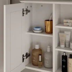 Armoire De Toilette|Vicco Armoire de toilette Blanc 68x51cm