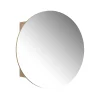 Vicco Armoire de toilette Chêne de force doré 70x70cm avec 2 compartiments