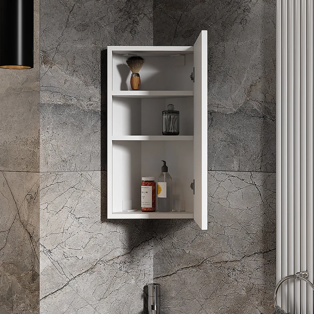 Armoire De Toilette|Vicco Armoire de toilette Blanc 32.8x60.2cm