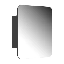 Vicco Armoire de toilette Anthracite 65x50cm avec des étagères