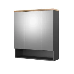 Vicco Armoire de toilette Anthracite 70x77.5cm
