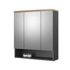Vicco Armoire de toilette Anthracite 70x77.5cm